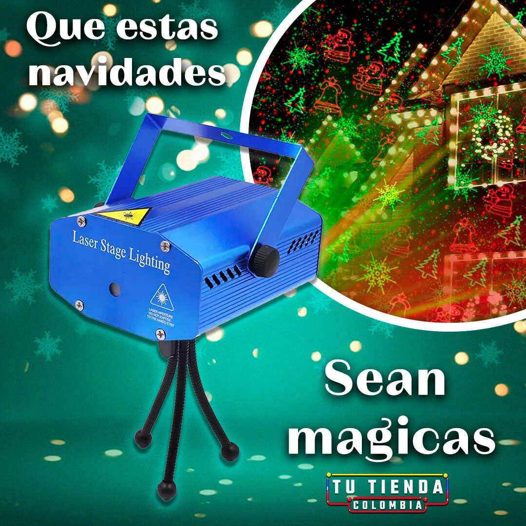 Proyector de Figuras LED Navidad