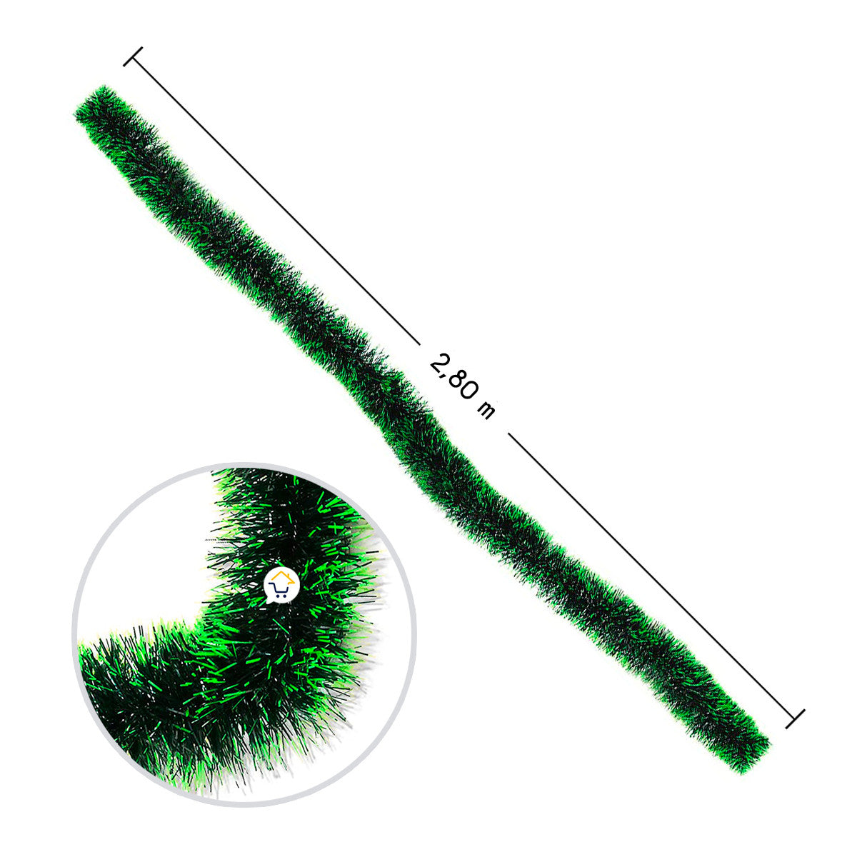 Guirnalda Clasica Navidad Decoracion