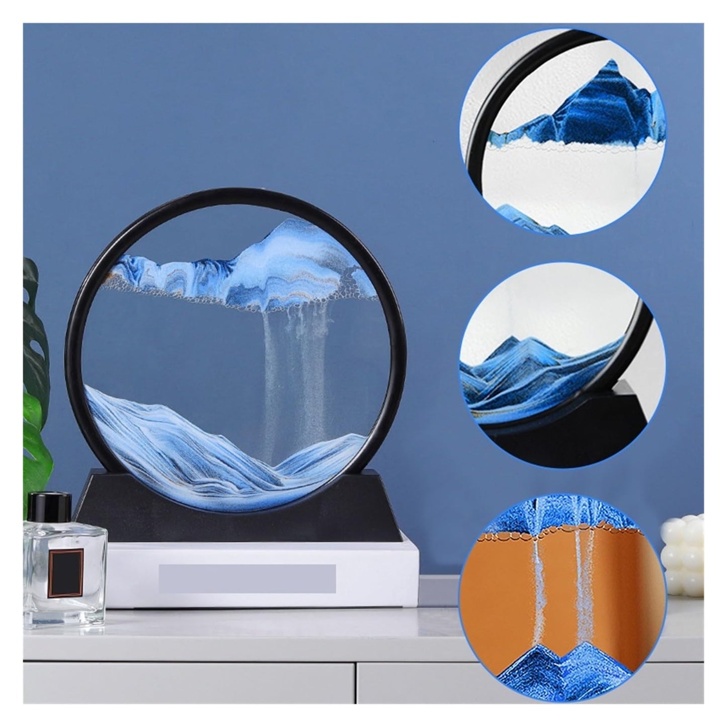 Reloj Decorativo de Arena Movediza 2x