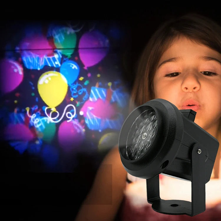 Proyector de figuras navideño diferentes diseños