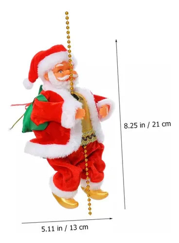 Papa Noel Escalador Navidad