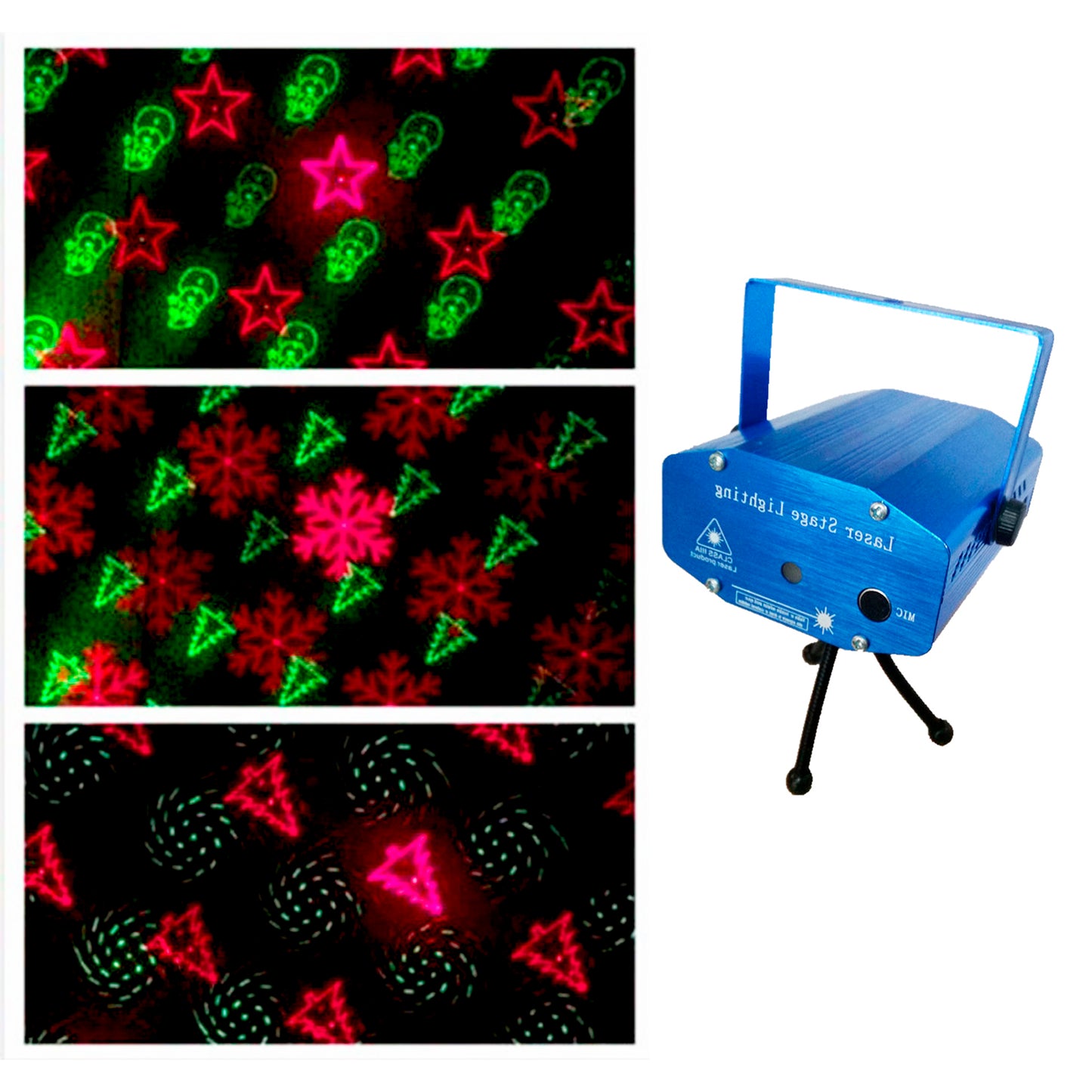 Proyector de Figuras LED Navidad