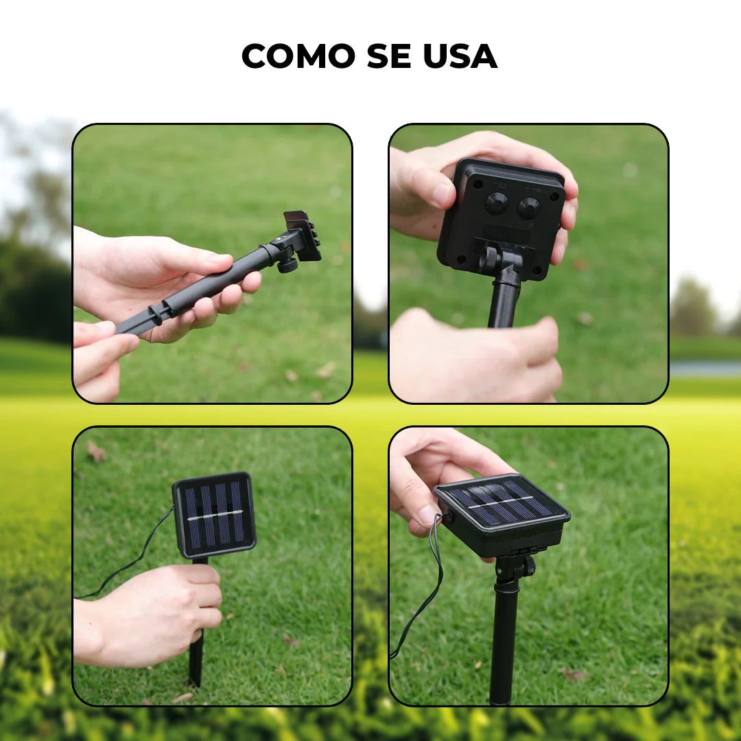 Luces Navidad Energía Solar 30 Metros ( SE CARGA CON ENERGIA SOLAR )