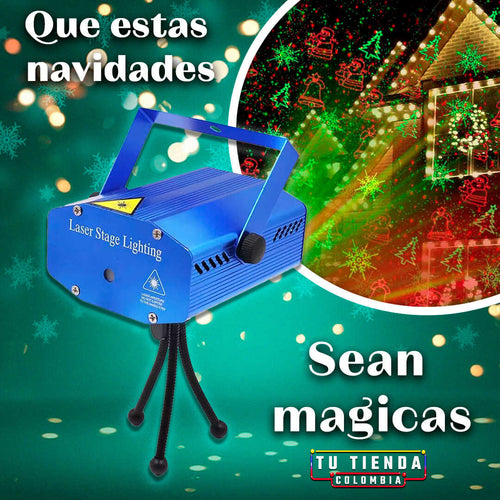 Proyector de Figuras LED Navidad