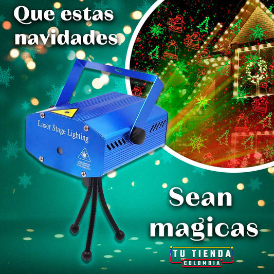 Proyector de Figuras LED Navidad