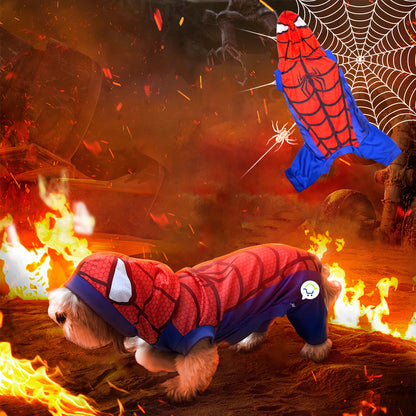 Disfraz Para Mascotas Hombre Araña