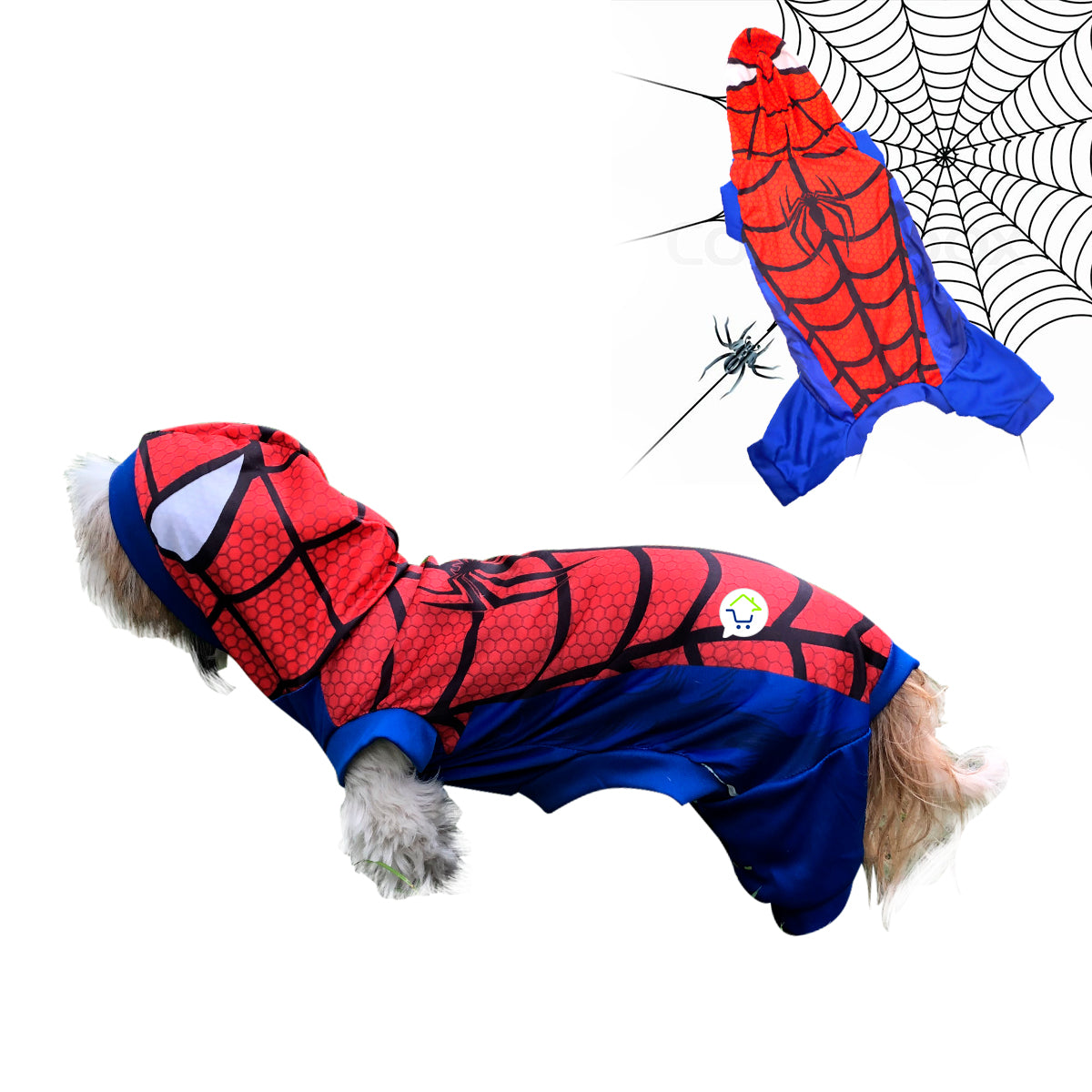 Disfraz Para Mascotas Hombre Araña