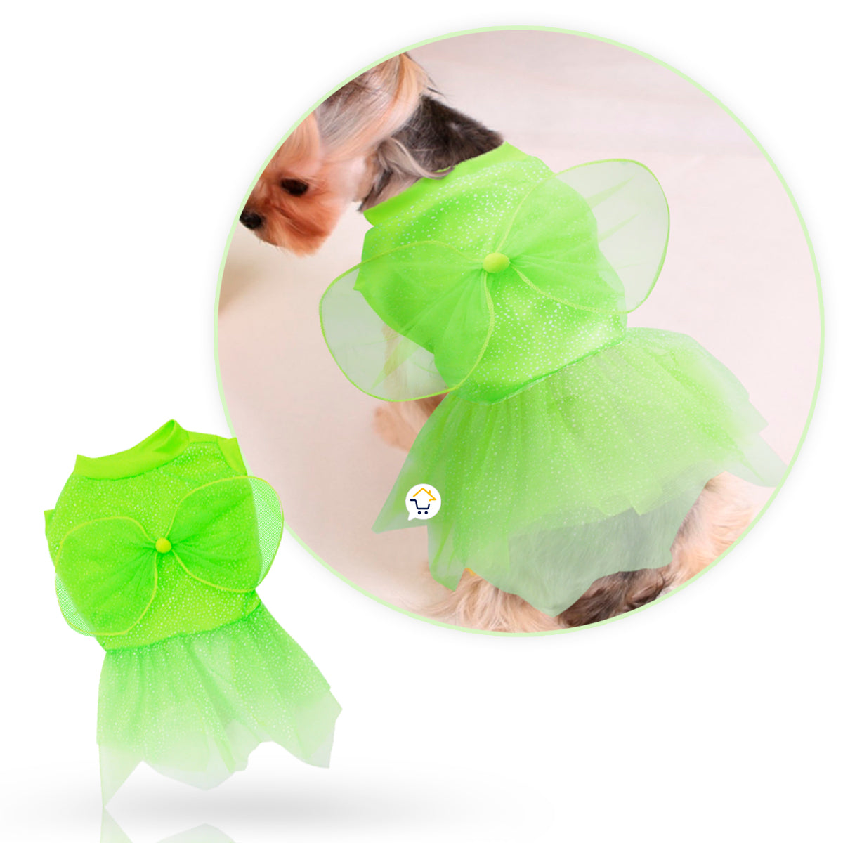 Disfraz Para Mascotas Campanita