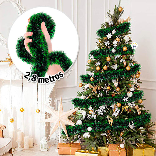 Guirnalda Clasica Navidad Decoracion