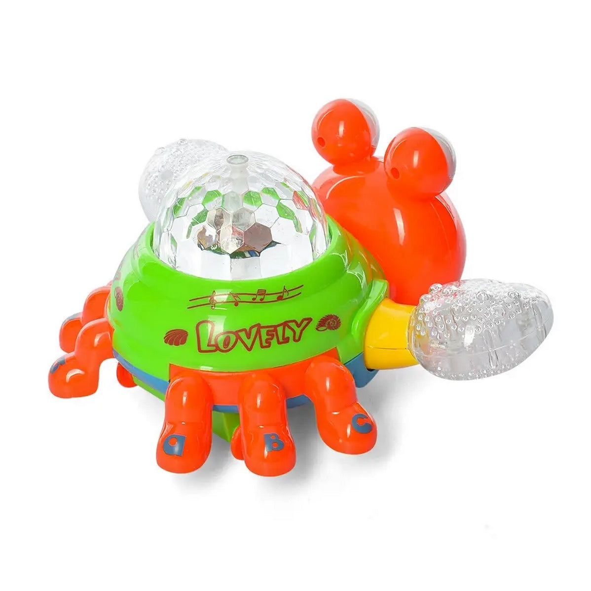 Juguete Cangrejo Interactivo Musica Movi