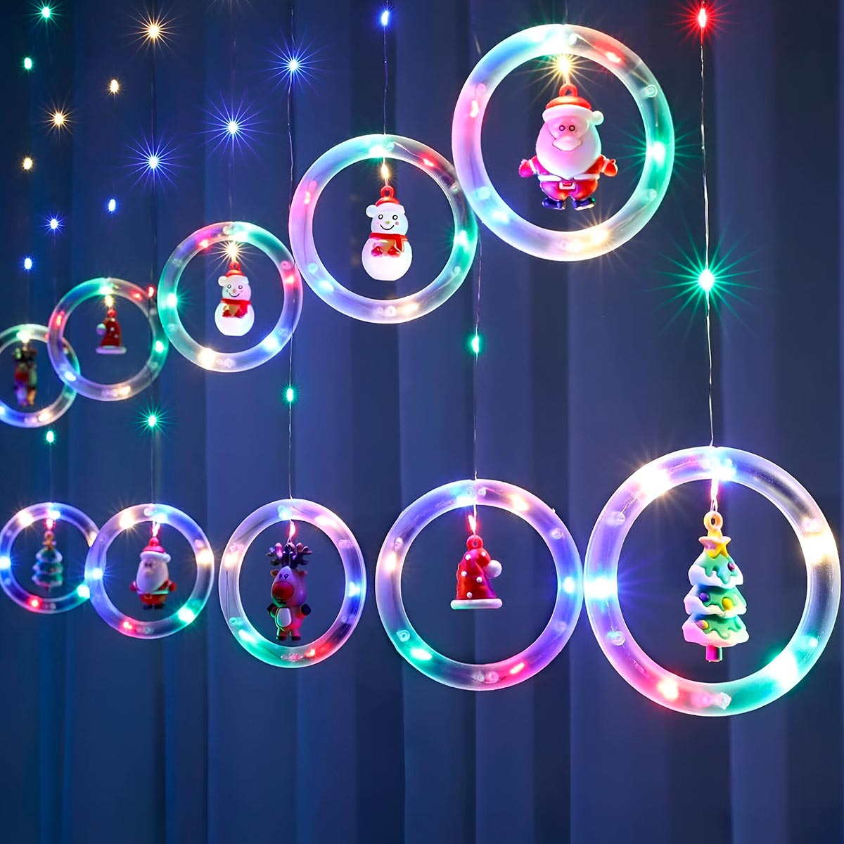 Cortina Intercalada 3M Navidad