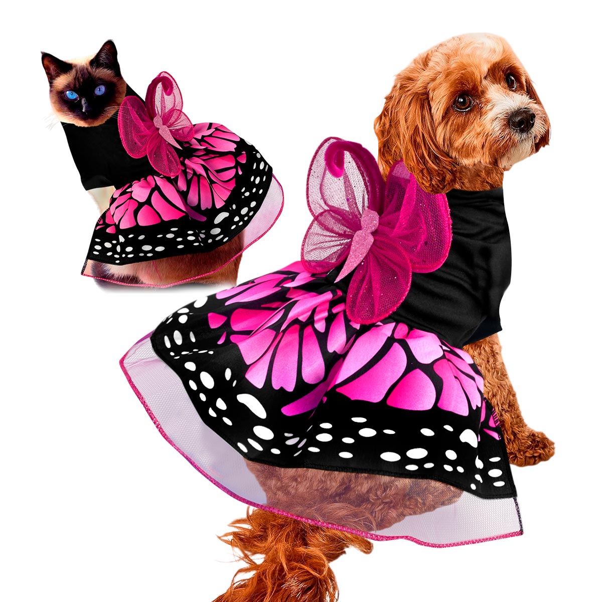 Disfraz Para Mascotas De Mariposa