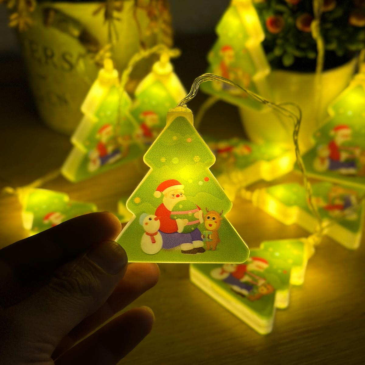 Guirnalda LED Navidad Arboles