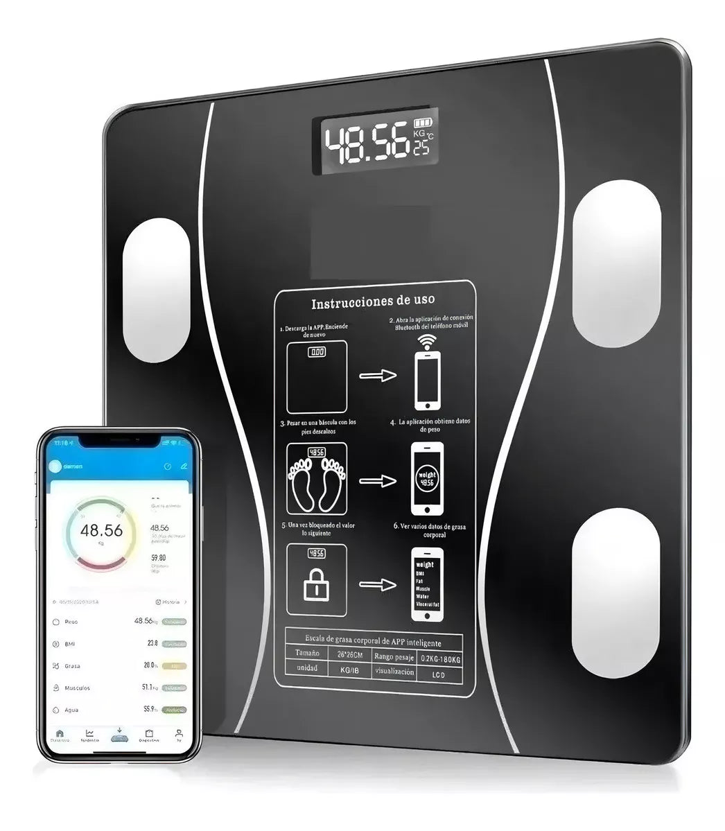 Bascula Para Persona Digital Bluetooth