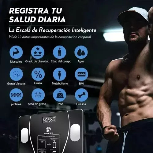 Bascula Para Persona Digital Bluetooth