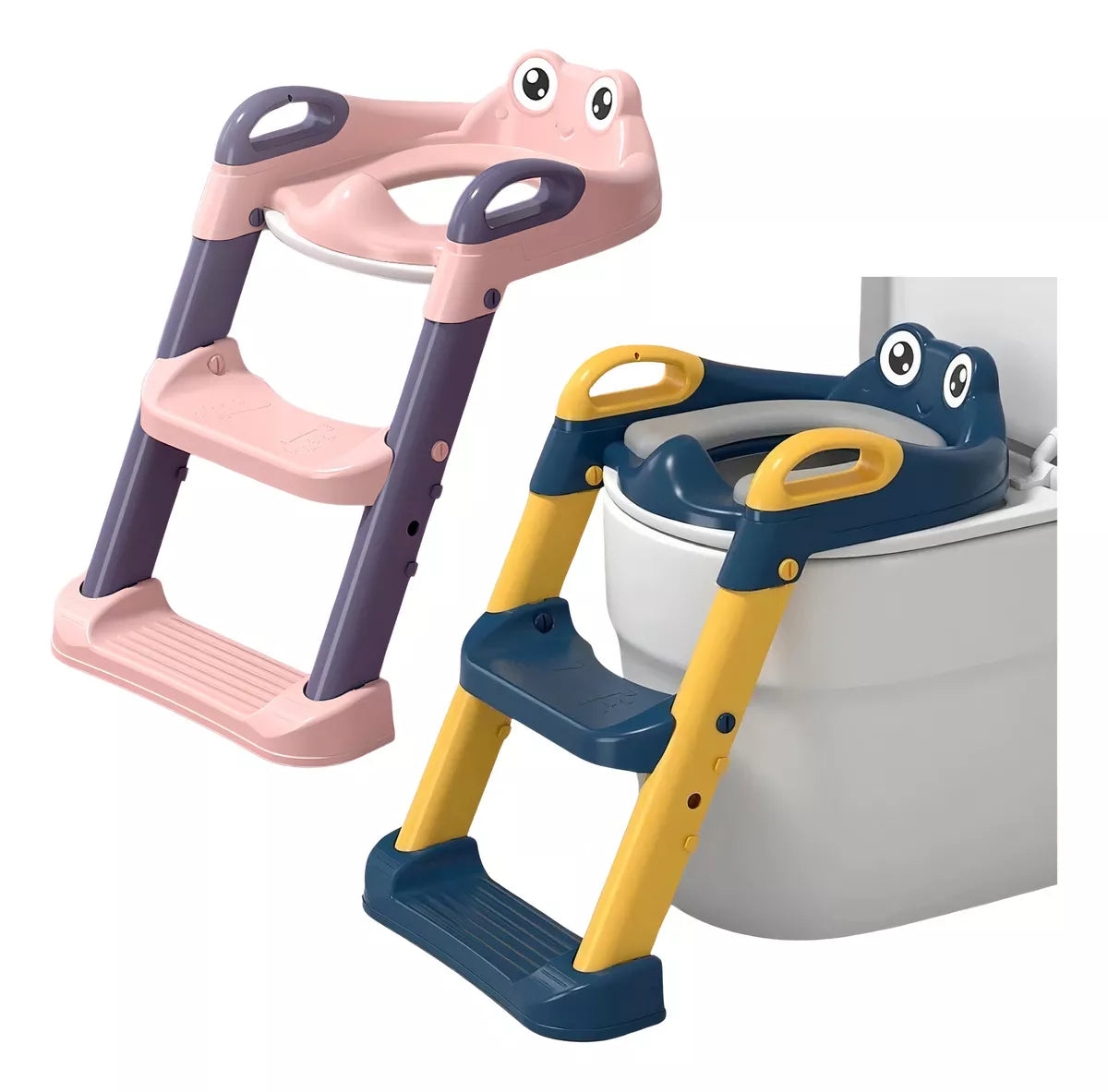 Escalera de Baño Inodoro de Ojitos