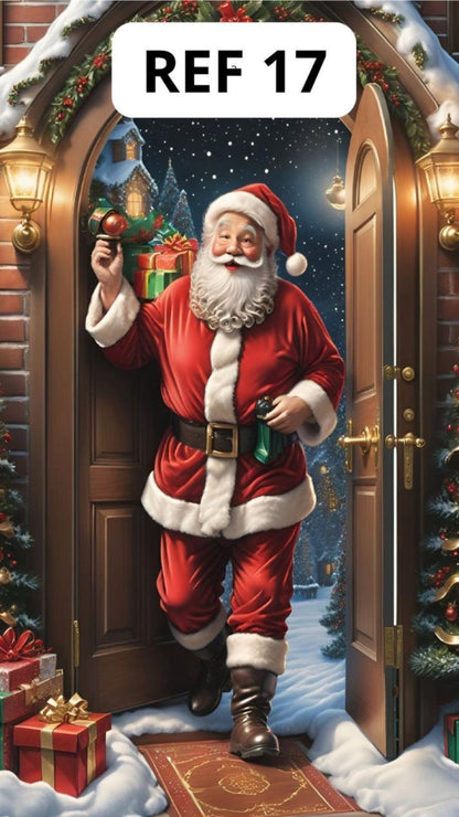 Fundas Navideñas para Puertas del Hogar