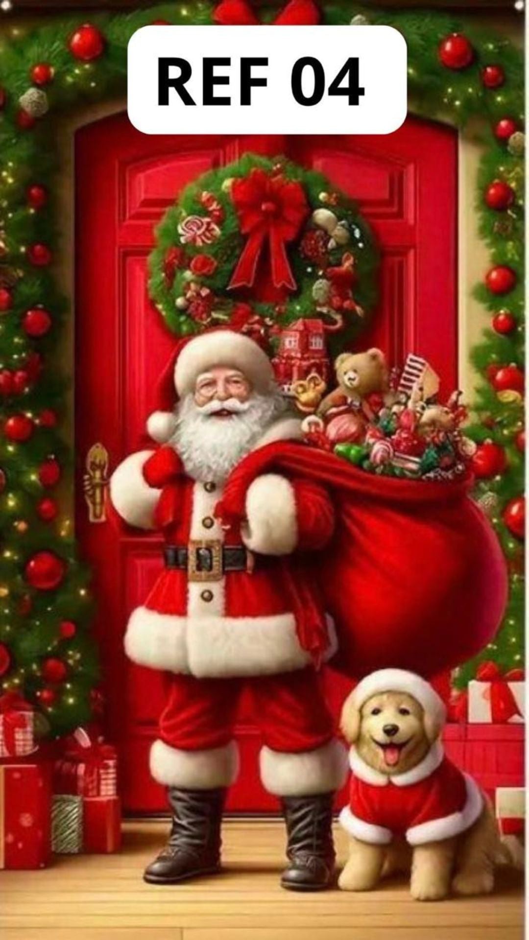 Fundas Navideñas para Puertas del Hogar