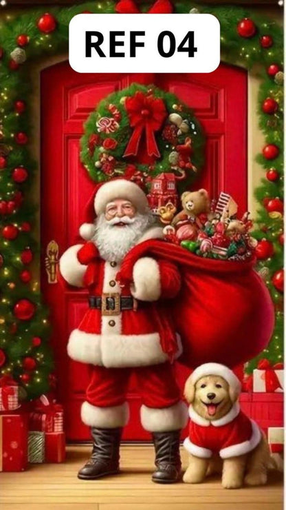 Fundas Navideñas para Puertas del Hogar