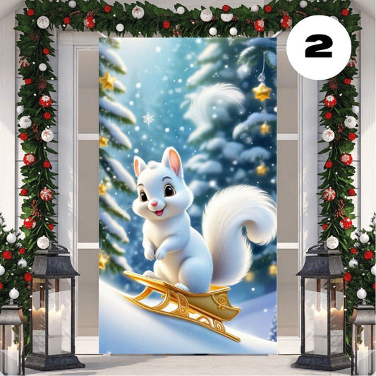 FUNDAS NAVIDEÑAS PARA PUERTAS