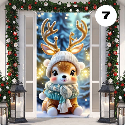 FUNDAS NAVIDEÑAS PARA PUERTAS