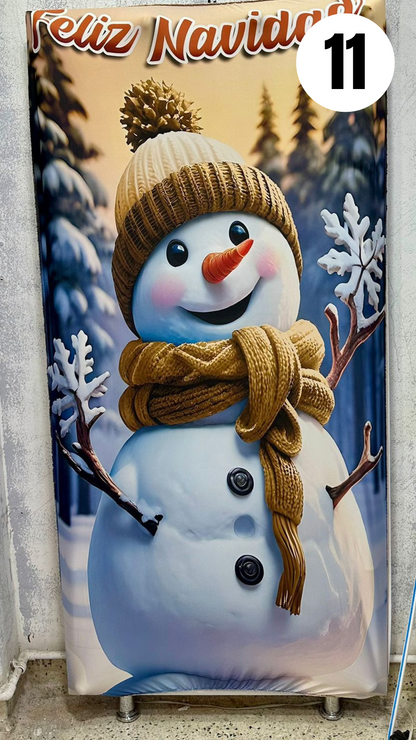 FUNDAS NAVIDEÑAS PARA PUERTAS