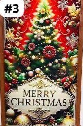 fundas navideñas para puerta