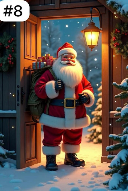 FUNDAS NAVIDEÑAS PARA PUERTA