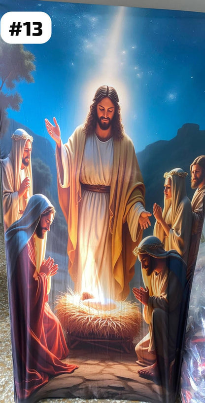 FUNDAS NAVIDEÑAS PARA PUERTA