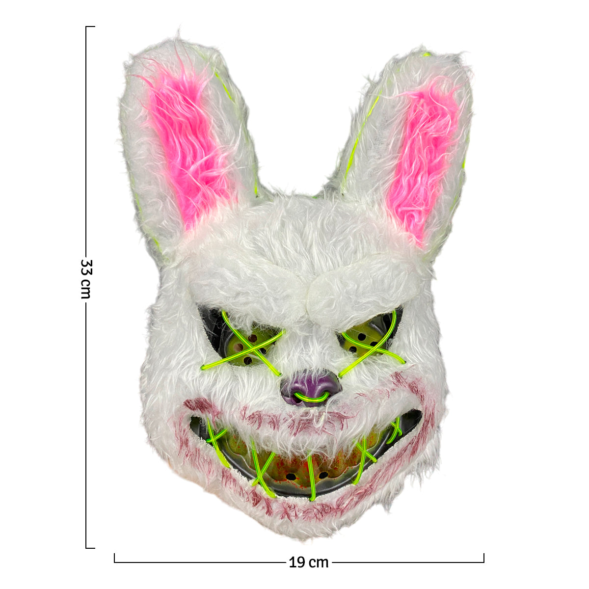 Mascara Conejo Neon Purga