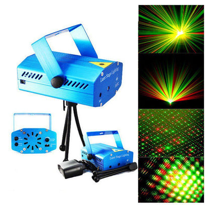 Navidad Luz Laser Multipunto Rítmica