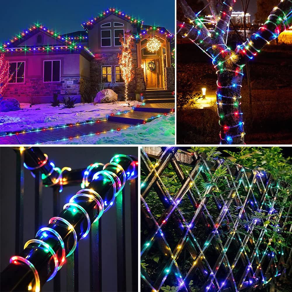 Luz Solar Navidad 30 mts Maguera Impermeable