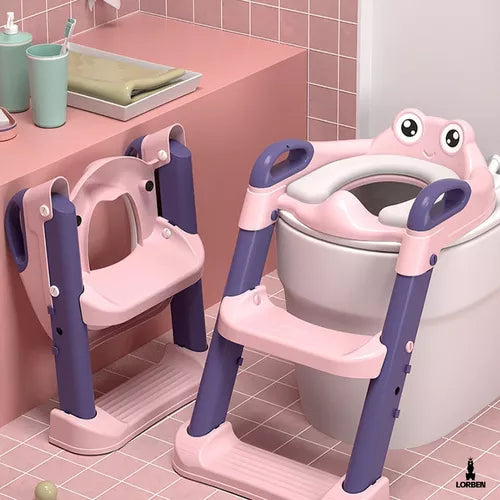 Escalera de Baño Inodoro de Ojitos