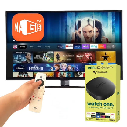 Tv Box Watch Onn  +MAGIS TV