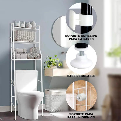 Organizador Baño Multiusos 3 Niveles